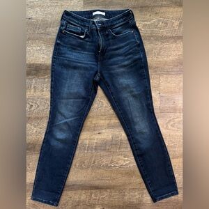 LC Lauren Conrad Dark Blue Skinny Curvy Jean